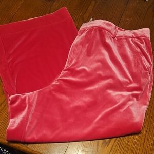 Good American Velvet Wide Leg Trouser